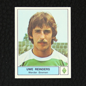 Uwe Reinders Panini Sticker Nr. 83 - Fußball 79