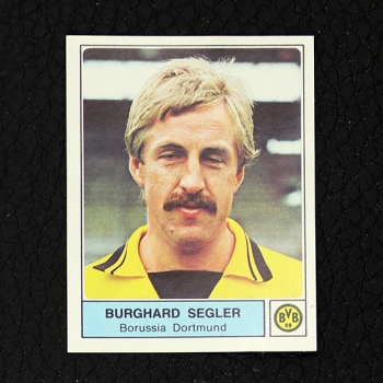 Burghard Segler Panini Sticker Nr. 111 - Fußball 79