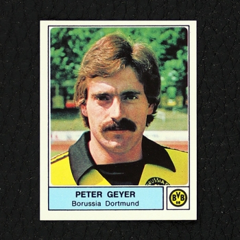 Peter Geyer Panini Sticker Nr. 113 - Fußball 79