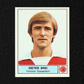 Dieter Brei Panini Sticker Nr. 123 - Fußball 79