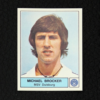 Michael Brocker Panini Sticker Nr. 138 - Fußball 79