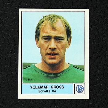 Volkmar Gross Panini Sticker Nr. 168 - Fußball 79