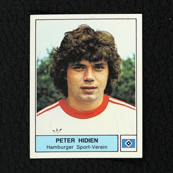 Peter Hidien Panini Sticker No. 189 - Fußball 79