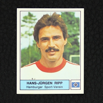 Hans-Jürgen Ripp Panini Sticker No. 190 - Fußball 79