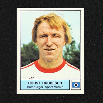 Horst Hrubesch Panini Sticker Nr. 196 - Fußball 79