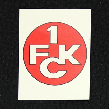 1.FC Kaiserslautern Wappen Panini Sticker Nr. 199 - Fußball 79