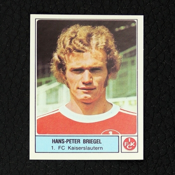 Hans-Peter Briegel Panini Sticker Nr. 201 - Fußball 79