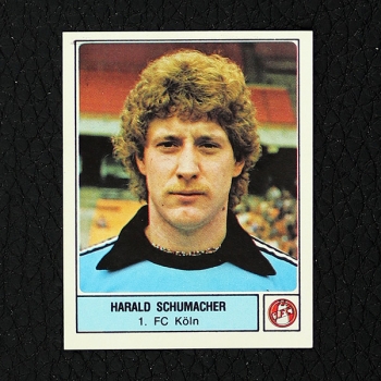 Harald Schuhmacher Panini Sticker No. 216 - Fußball 79