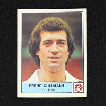 Bernd Cullmann Panini Sticker No. 217 - Fußball 79