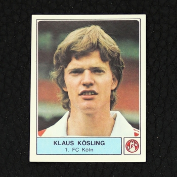 Klaus Kösling Panini Sticker No. 226 - Fußball 79