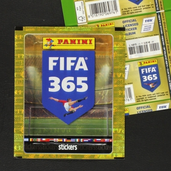 FIFA 365 2016 Panini Sticker Tüte Frankreich Variante