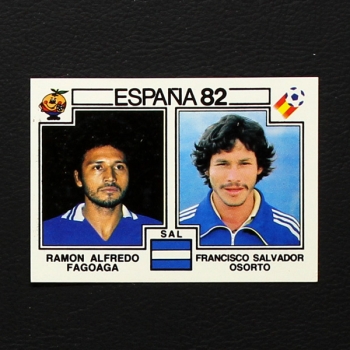 Espana 82 Nr. 222 Panini Sticker Fagoaga - Osorto