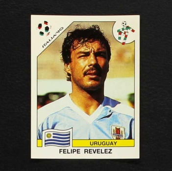 Italia 90 Nr. 369 Panini Sticker Felipe Revelez