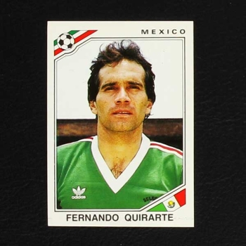 Mexico 86 Nr. 116 Panini Sticker Fernando Quirarte