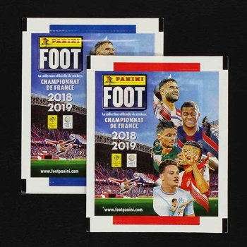 Foot 2018 Panini sticker bag 2 Variants