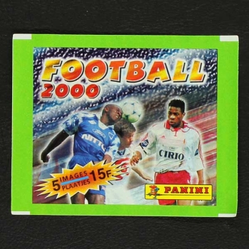 Football 2000 Panini Sticker Tüte Belgien