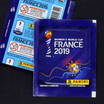 France 2019 Panini Sticker Tüte Argentinien Variante