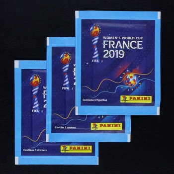 France 2019 Panini Sticker Tüte Brasil Variante