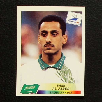 France 98 Nr. 207 Panini Sticker Al-Jaber