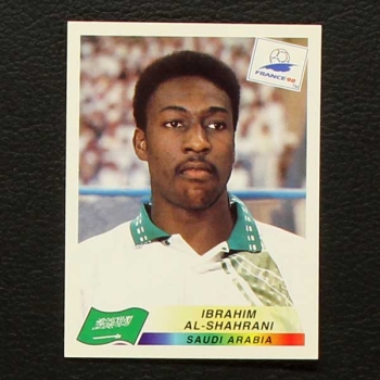 France 98 Nr. 205 Panini Sticker Al-Shaharni