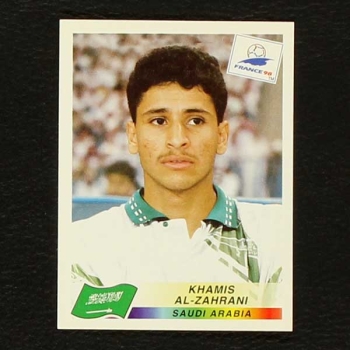 France 98 Nr. 201 Panini Sticker Al-Zahrani