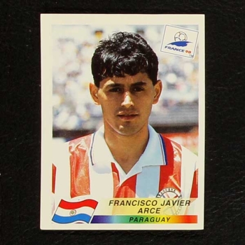 France 98 Nr. 269 Panini Sticker Arce