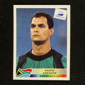 France 98 Nr. 191 Panini Sticker Andre Arendse