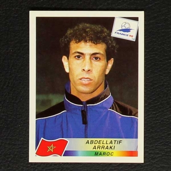 France 98 Nr. 066 Panini Sticker Arraki