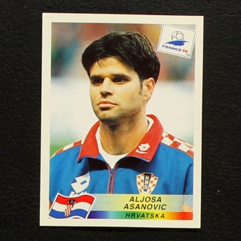 France 98 Nr. 546 Panini Sticker Asanovic