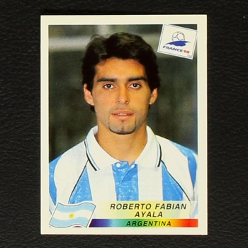 France 98 Nr. 501 Panini Sticker Ayala