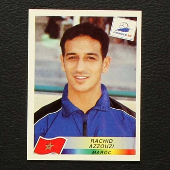 France 98 Nr. 061 Panini Sticker Rachio Azzouzi