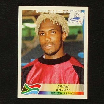 France 98 Nr. 176 Panini Sticker Brian Baloyi