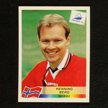 France 98 Nr. 071 Panini Sticker Henning Berg