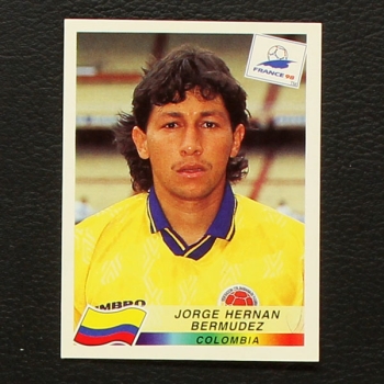 France 98 No. 449 Panini sticker Bermudez