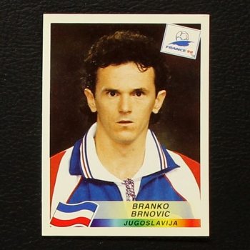 France 98 Nr. 402 Panini Sticker Brnovic