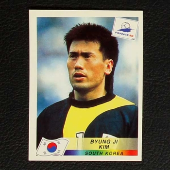 France 98 Nr. 337 Panini Sticker Byung Ji Kim