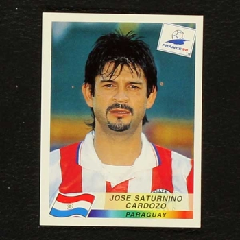 France 98 No. 279 Panini sticker Cardozo