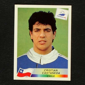 France 98 Nr. 105 Panini Sticker Castaneda