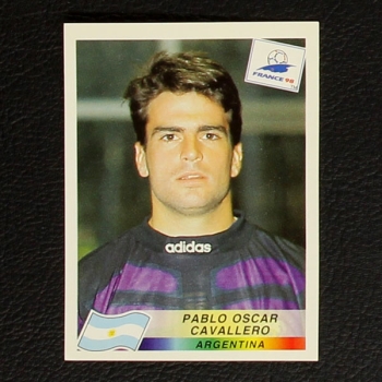 France 98 Nr. 515 Panini Sticker Cavallero