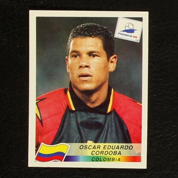 France 98 No. 447 Panini sticker Cordoba