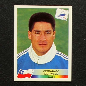 France 98 Nr. 110 Panini Sticker Fernando Cornejo