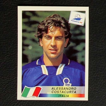 France 98 Nr. 091 Panini Sticker Costacurta