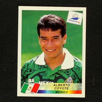 France 98 Nr. 363 Panini Sticker Coyote