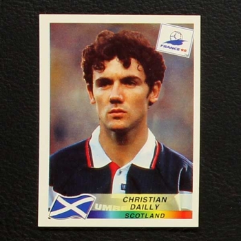 France 98 Nr. 039 Panini Sticker Christian Dailly