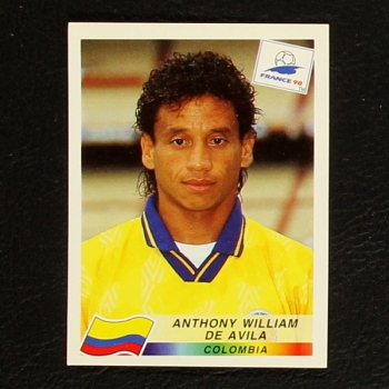 France 98 No. 459 Panini sticker De Avila