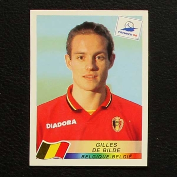 France 98 Nr. 333 Panini Sticker De Bilde