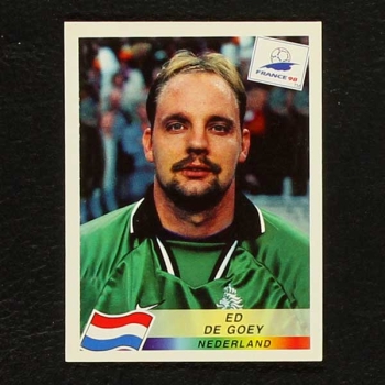 France 98 No. 316 Panini sticker De Goey