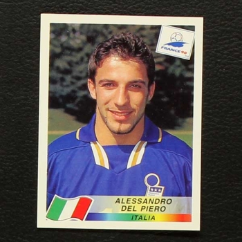 France 98 No. 097 Panini sticker Del Piero