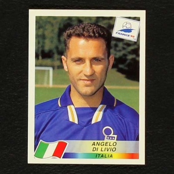 France 98 Nr. 093 Panini Sticker Di Livio