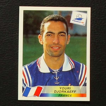 France 98 Nr. 168 Panini Sticker Djorkaeff